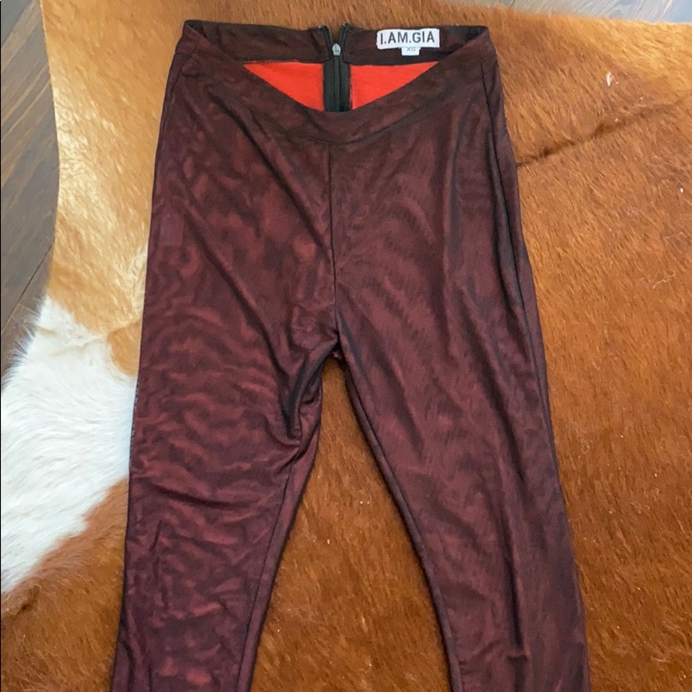 I AM GIA Mesh leggings size XS worn once!